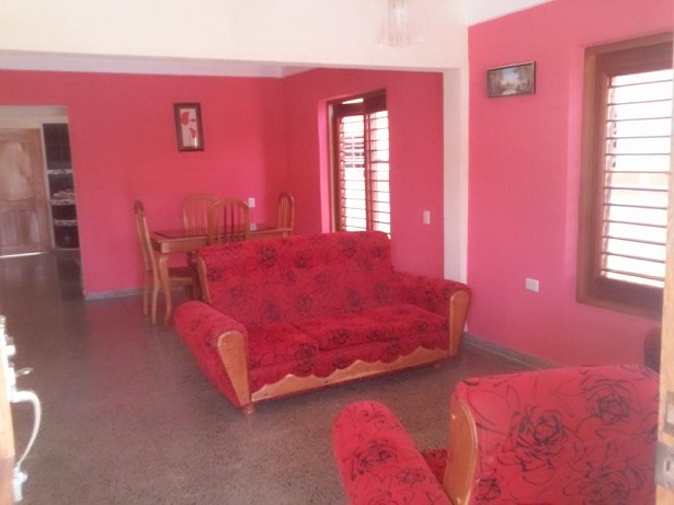 'Living room' Casas particulares are an alternative to hotels in Cuba.